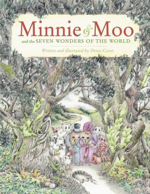 Minnie & Moo and the Seven Wonders of the World 0689853300 Book Cover