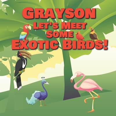 Grayson Let's Meet Some Exotic Birds!: Personal... B08MSMP9DK Book Cover