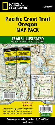 Pacific Crest Trail: Oregon [Map Pack Bundle] 1566958180 Book Cover
