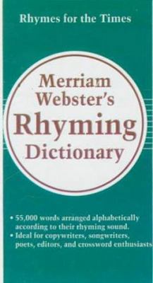 Merriam-Webster's Rhyming Dictionary 0785770127 Book Cover