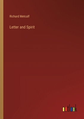 Letter and Spirit 3385247845 Book Cover