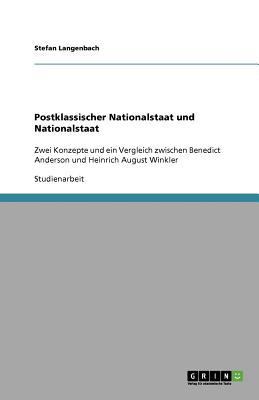 Postklassischer Nationalstaat und Nationalstaat... [German] 3640558928 Book Cover