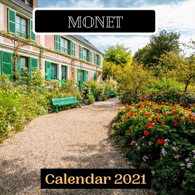 Paperback Monet Calendar 2021 Book