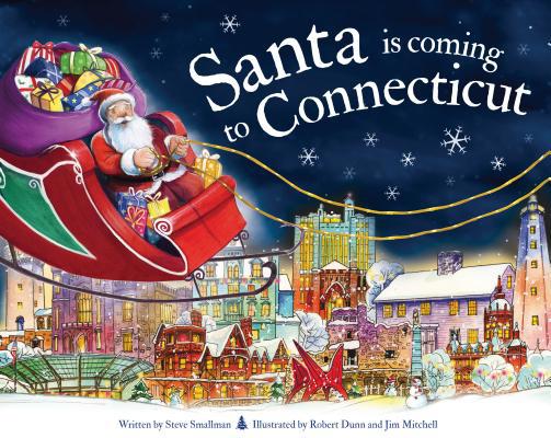 Santa Is Coming to Connecticut 1728200539 Book Cover