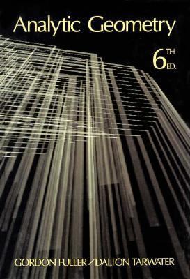 Analytic Geometry 0201222299 Book Cover
