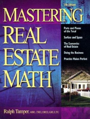 Mastering Real Estate Mathematics 0793135230 Book Cover