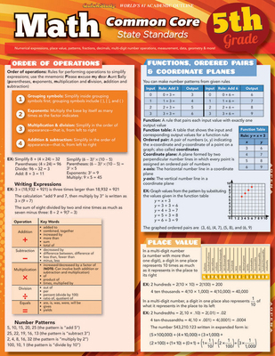 Math Common Core State Standards, Grade 5 1423217675 Book Cover