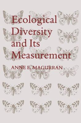 Ecological Diversity and Its Measurement 9401573603 Book Cover