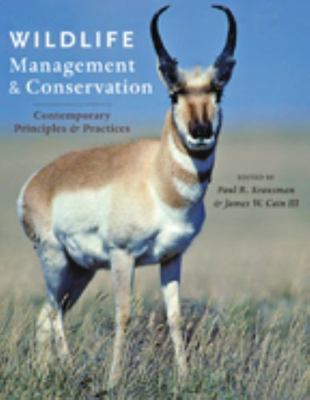 Wildlife Management and Conservation: Contempor... B07FPFBJ2Q Book Cover