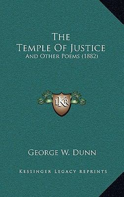 The Temple Of Justice: And Other Poems (1882) 1169059775 Book Cover