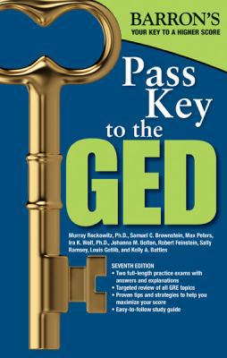 Pass Key to the Ged (Barron's Pass Key to the GED) 1438000332 Book Cover