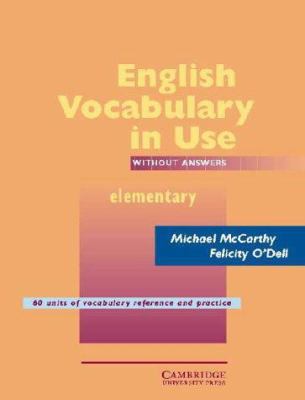 English Vocabulary in Use Elementary: Without a... B007YZXGAU Book Cover