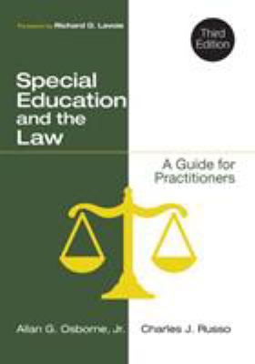 Special Education and the Law: A Guide for Prac... 1483303144 Book Cover
