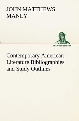 Contemporary American Literature Bibliographies... 3849154386 Book Cover