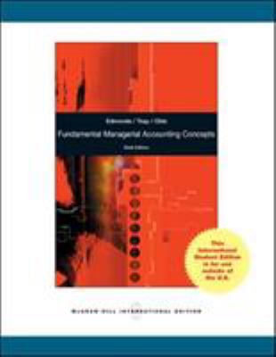 Fundamental Managerial Accounting Concepts 0071220720 Book Cover
