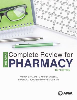 The Apha Complete Review for Pharmacy, 13e 1582123616 Book Cover