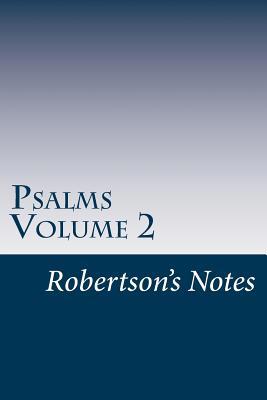 Psalms Volume 2: Volume 2 1542480167 Book Cover