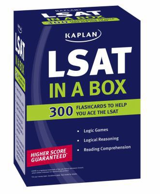 Kaplan LSAT Logic Games in a Box 1607142538 Book Cover