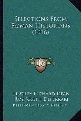 Selections From Roman Historians (1916) 1165788322 Book Cover