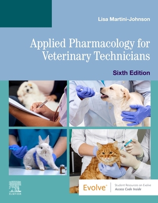 Applied Pharmacology for Veterinary Technicians 0323680682 Book Cover