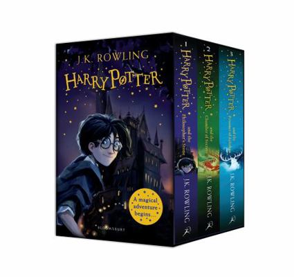 Harry Potter 1-3 Box Set: A Magical Adventure B... 1526620294 Book Cover