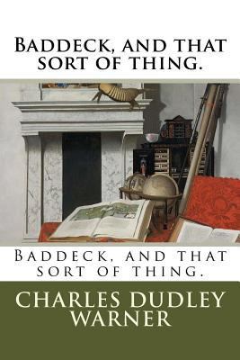 Baddeck, and that sort of thing. 1985813610 Book Cover