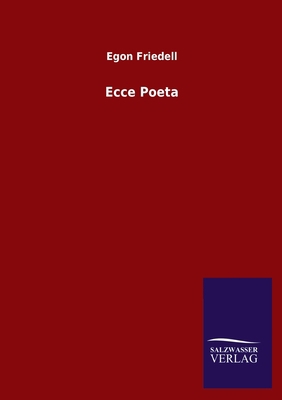 Ecce Poeta [German] 3846048240 Book Cover