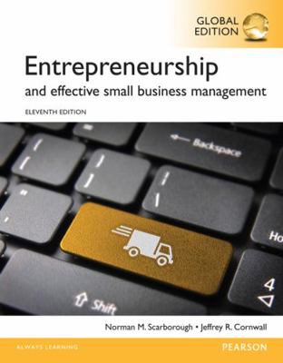 Entrepreneurship and Effective Small Business M... 1292060611 Book Cover