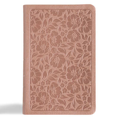 KJV Personal Size Bible, Rose Gold Leathertouch 108775139X Book Cover