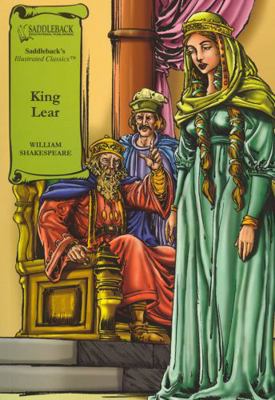 King Lear Graphic Novel (Saddleback's Illustrat... 1599051478 Book Cover