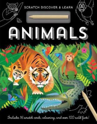 Animals (Scratch, Discover & Learn) 1801052492 Book Cover