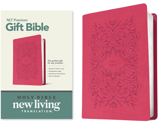 Premium Gift Bible NLT (Leatherlike, Very Berry... 1496466179 Book Cover