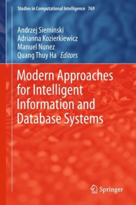 Modern Approaches for Intelligent Information a... 3319760807 Book Cover