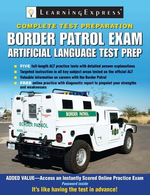 Border Patrol Exam: Artificial Language Test Prep 1576857328 Book Cover