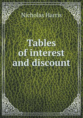 Tables of interest and discount 5518644817 Book Cover