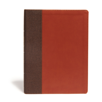 CSB Life Essentials Study Bible, Brown Leathert... 1535956461 Book Cover