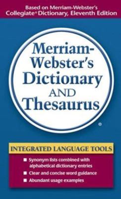 Webster's Dictionary & Thesaurus 1842055674 Book Cover