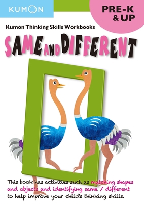 Kumon Pre K Same & Different 1941082904 Book Cover