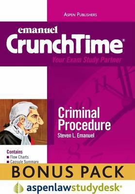 CrunchTime: Criminal Procedure (Print + eBook B... 0735595747 Book Cover