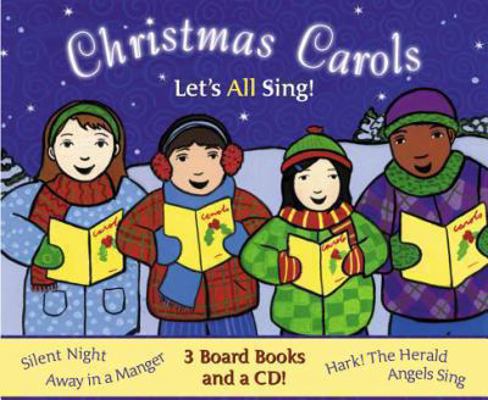 Christmas Carols: Let's All Sing! [With CD (Aud... 0316939889 Book Cover