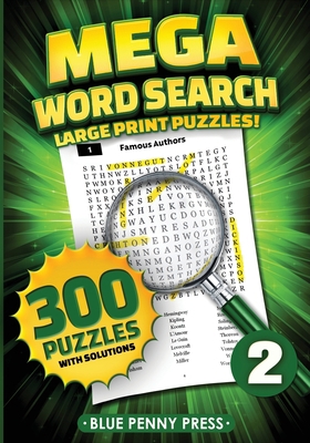 MEGA Word Search (Volume 2) [Large Print] 1736714910 Book Cover