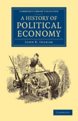 A History of Political Economy 1108053025 Book Cover