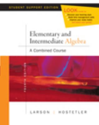 Elementary and Intermediate Algebra Student Sup... 0618753540 Book Cover