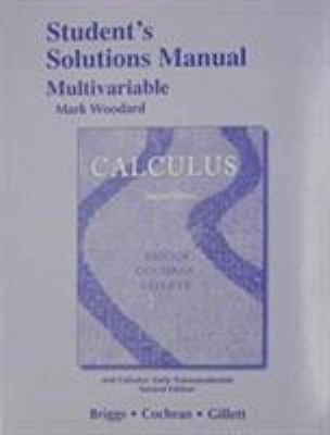 Student Solutions Manual, Multivariable for Cal... 0321954319 Book Cover
