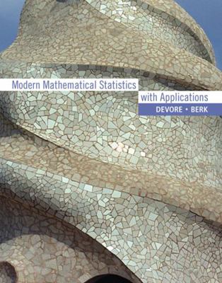 MODERN MATHEMATICAL STATISTICSW/APPLICATIONS/CD 0534404731 Book Cover