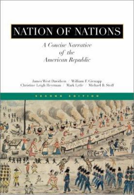 Nation of Nations: A Concise Narrative of the A... 0073033758 Book Cover