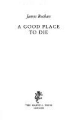 Good Place to Die 1860466486 Book Cover