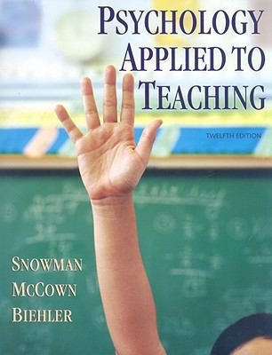 Psychology Applied to Teaching 0618968563 Book Cover