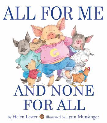 All for Me and None for All B0079UMSMW Book Cover