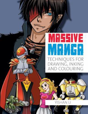 Massive Manga: Techniques for Drawing, Inking a... B0092JE448 Book Cover